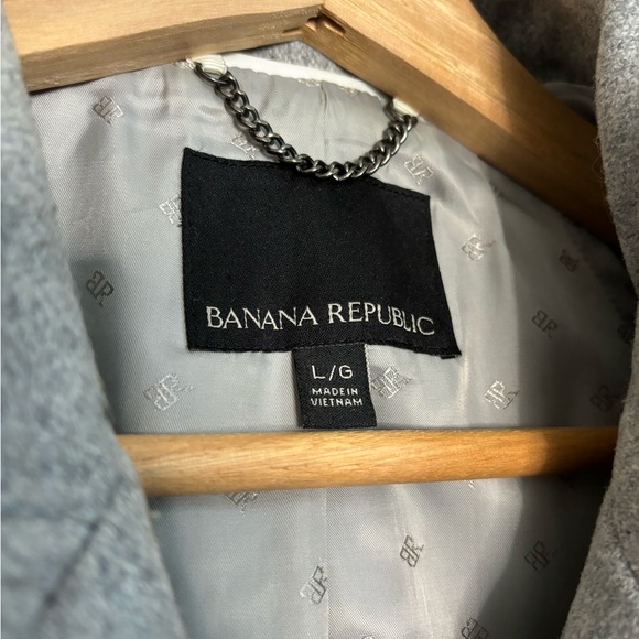 ❄️Banana Republic❄️ Wool Coat Women’s Large - Picture 4 of 4
